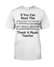 Thank a Music Teacher Classic T-Shirt thumbnail