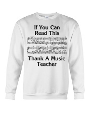 Thank a Music Teacher Crewneck Sweatshirt thumbnail