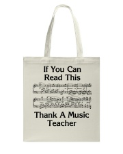 Thank a Music Teacher Tote Bag thumbnail