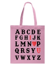 I LOVE YOU Tote Bag thumbnail