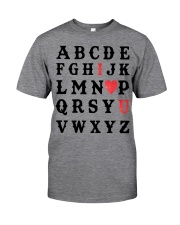 I LOVE YOU Classic T-Shirt thumbnail