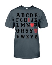 I LOVE YOU Classic T-Shirt front