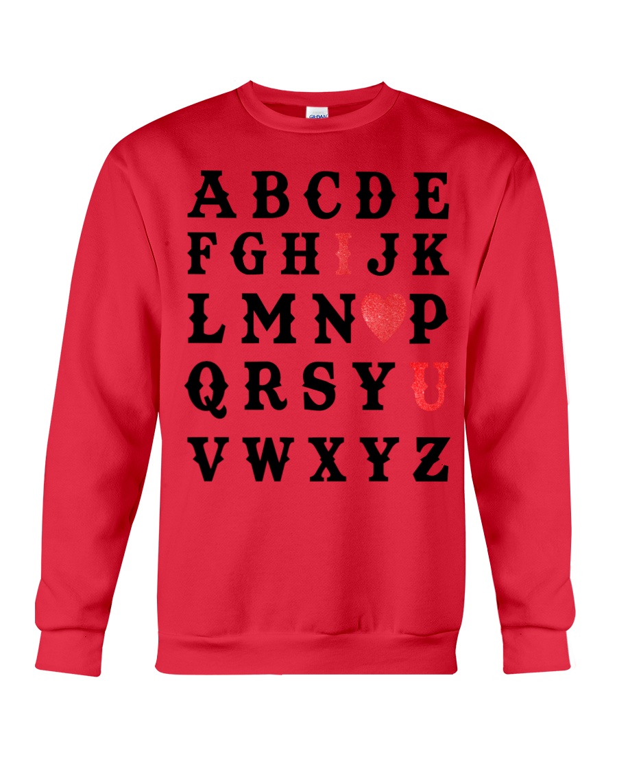 I LOVE YOU Crewneck Sweatshirt
