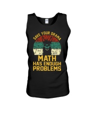 SAVE YOUR DRAMA MATH HAS ENOUGH PROBLEMS Unisex Tank thumbnail