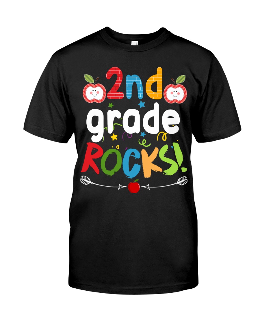2nd grade rocks Classic T-Shirt