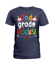 2nd grade rocks Ladies T-Shirt thumbnail