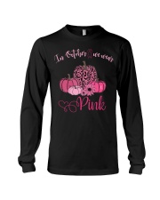 IN OCTOBER WE WEAR PINK Long Sleeve Tee thumbnail