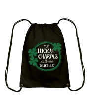 My Lucky Charms call me Teacher Drawstring Bag thumbnail