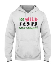 100 Wild Days Of Kindergarten Hooded Sweatshirt thumbnail