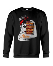 Women Strong Nurse Crewneck Sweatshirt front