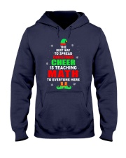 SPREAD CHRISTMAS CHEER IS TEACHING MATH Hooded Sweatshirt thumbnail
