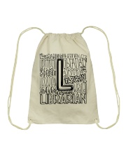 Librarian Drawstring Bag thumbnail