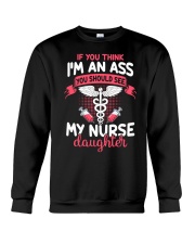 My Nurse daughter Crewneck Sweatshirt thumbnail