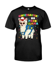 KINDERGARTEN NO PROB-LLAMA Premium Fit Mens Tee thumbnail
