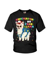 KINDERGARTEN NO PROB-LLAMA Youth T-Shirt front