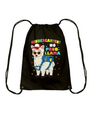 KINDERGARTEN NO PROB-LLAMA Drawstring Bag thumbnail