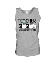 Teacher 2020 Quarantined Unisex Tank thumbnail