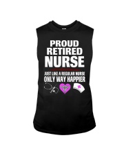 Proud retired Nurse Sleeveless Tee thumbnail