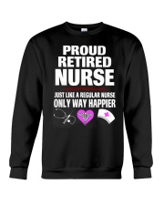 Proud retired Nurse Crewneck Sweatshirt thumbnail