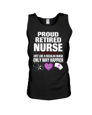 Proud retired Nurse Unisex Tank thumbnail