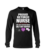 Proud retired Nurse Long Sleeve Tee thumbnail