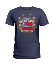 Mom raises a Teacher Ladies T-Shirt thumbnail