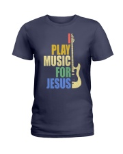 I Play Music For Jesus Ladies T-Shirt thumbnail