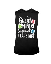 GREAT MINDS BEGIN AT HEAD START Sleeveless Tee thumbnail