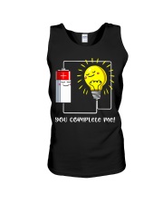 Science - you complete me Unisex Tank thumbnail