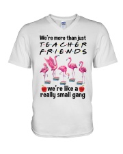 Teacher Friends V-Neck T-Shirt thumbnail