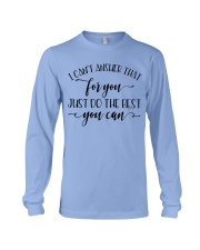 Just do the best you can Long Sleeve Tee thumbnail