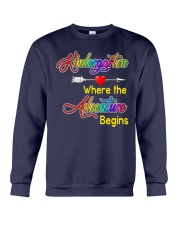 Kindergarten where the Adventure Begins Crewneck Sweatshirt thumbnail