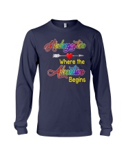 Kindergarten where the Adventure Begins Long Sleeve Tee thumbnail