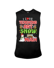 I LOVE TEACHING ART SNOW MUCH Sleeveless Tee thumbnail