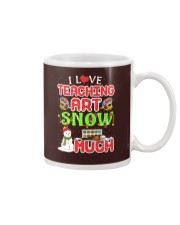 I LOVE TEACHING ART SNOW MUCH Mug thumbnail