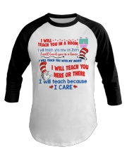I Will Teach You In A Room Baseball Tee thumbnail