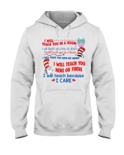 I Will Teach You In A Room Hooded Sweatshirt thumbnail