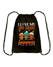 I LOVE MY 3RD GRADE GINGERBREADS Drawstring Bag thumbnail