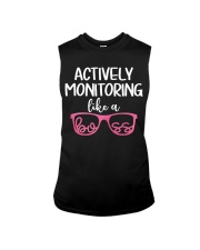 Actively monitoring like a boss Sleeveless Tee thumbnail