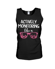 Actively monitoring like a boss Unisex Tank thumbnail