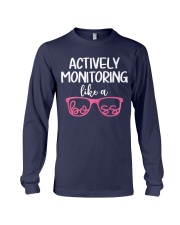 Actively monitoring like a boss Long Sleeve Tee thumbnail