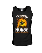 ASSUMING I'M JUST A NURSE WAS YOUR FIRST MISTAKE Unisex Tank thumbnail