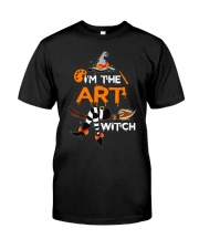 I'M THE ART WITCH Classic T-Shirt thumbnail