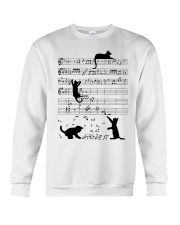 Cat Music Crewneck Sweatshirt thumbnail