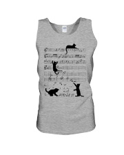 Cat Music Unisex Tank thumbnail