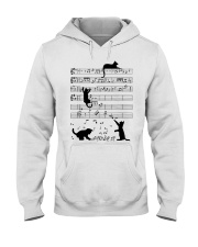 Cat Music Hooded Sweatshirt thumbnail