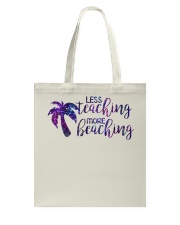 Less teaching more beaching Tote Bag thumbnail