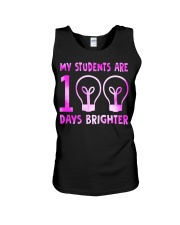 MY STUDENTS ARE 100 DAYS BRIGHTER Unisex Tank thumbnail