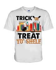 TRICK OR TREAT V-Neck T-Shirt thumbnail