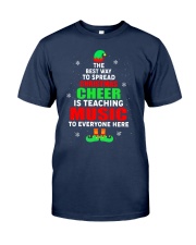 SPREAD CHRISTMAS CHEER IS TEACHING MUSIC Classic T-Shirt tile